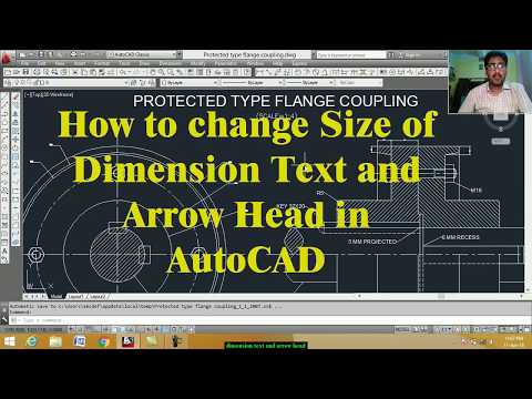 AutoCAD : How to Change Size of Dimension Text and...