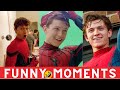 ALL Tom Holland Bloopers and Gag Reel