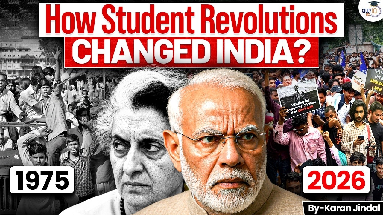 The Power of Student Revolutions in India | Lessons from History to Delhi Protests | StudyIQ IAS