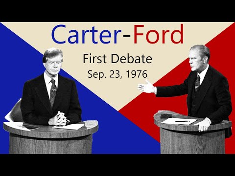 Ford vs Carter: The First 1976 Presidential Debate