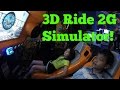 Typhoon Motion Theater Deluxe Arcade Game Mad Wave 3D Ride Simulator With 2G Of Acceleration