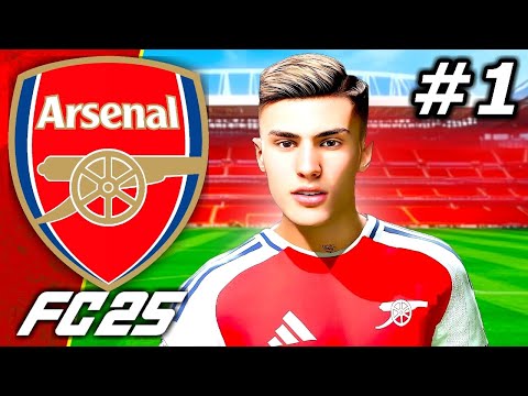 FC 25 Arsenal Career #1 - A NEW ERA BEGINS...