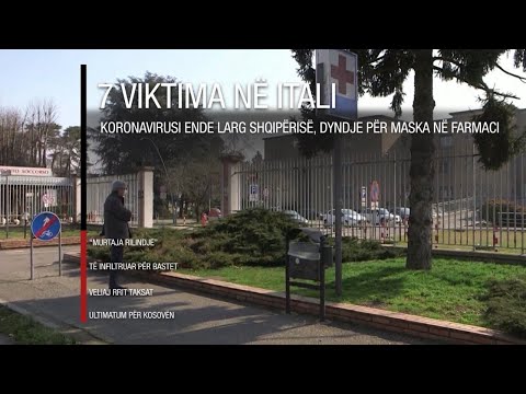 LIVE/ Edicioni informativ i orës 20:00 - 24 shkurt 2020