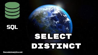 SQL Select Distinct 