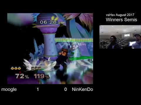 vsHsv Aug 2017 - moogle (Sheik) vs NinKenDo (Doc/Mario) - SSBM