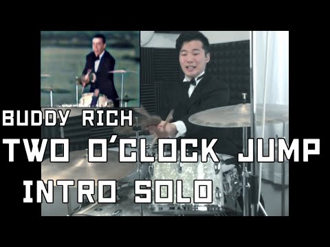 【 Transcribed 】Buddy Rich Two O'clock Jump solo in 1959