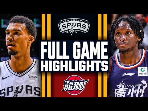San Antonio Spurs vs Guangzhou Loong-Lions - Full Game Highlights | October 6, 2025 NBA Preseason