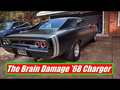 1968 Dodge Charger R/T Build Named BRAIN DAMAGE
