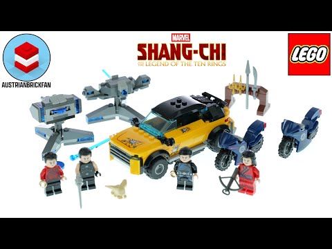 Vidéo LEGO Marvel 76176 : Shang-Chi : L’évasion des Dix Anneaux