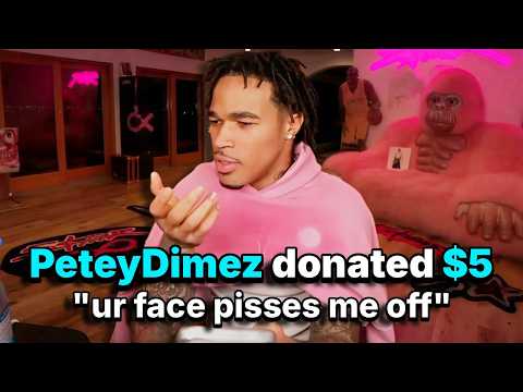 PeteyDimez trolls PlaqueBoyMax for 9 minutes straight