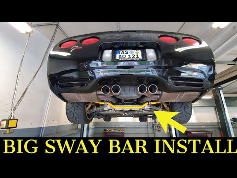 C5 / C6 Corvette Sway bar install