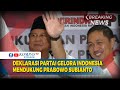 LIVE Deklarasi Partai Gelora Indonesia Mendukung Prabowo Subianto