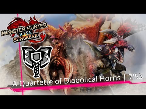 [MHR: Sunbreak] Lvl 300 Diablos & Apex Diablos vs Ice Chargeblade.