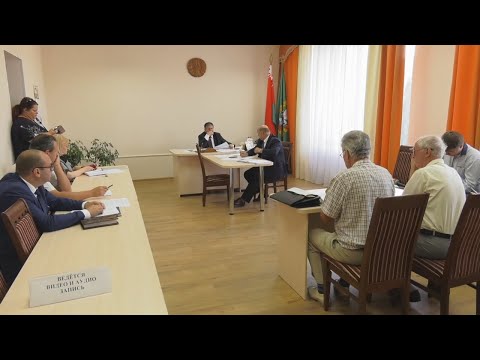 Председатель Гомельского облисполкома сегодня провёл приём граждан видео