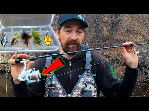 ULTIMATE Rod And Reel Setup For Trout! Hooks Too!