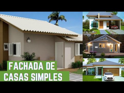 Fachada de Casas Simples - 50 Melhores Ideias de Fachadas de Casas Simples