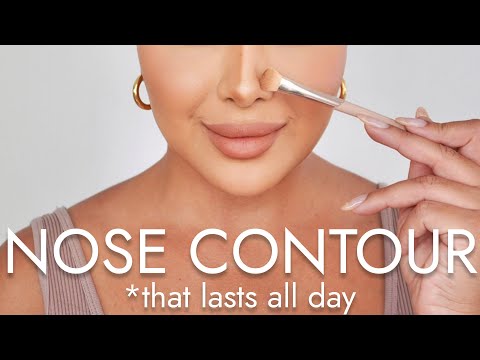THE EASIEST NOSE CONTOUR THAT LASTS | NINA UBHI