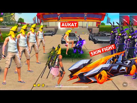 Sports Car Skin Challenge 👿 Adam VS Bunny Bundle || कौन जीतेगा 😱 NOOB VS PRO 🔥 Garena Free Fire