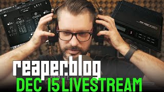 Video thumbnail for UVI Noctua, Yamaha REX50 vintage fx and more - Dec 15 2023 REAPERBLOG Community Stream Highlights by The REAPER Blog