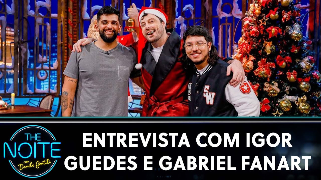 Entrevista com os imitadores Igor Guedes e Gabriel Fanart | The Noite (23/12/24)
