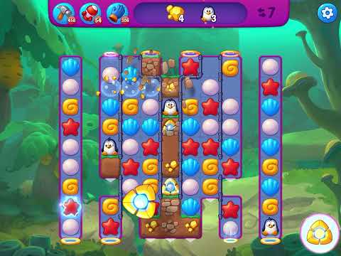 Fishdom Very Hard level 7291 no boosters フィッシュダム ベリーハード [Friend's]