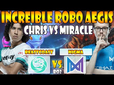 BEASTCOAST VS NIGMA BO2[GAME 1] K1 HECTOR VS MIRACLE -WEPLAY ANIMAJOR - DOTA 2 PRO