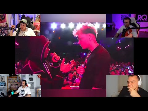 MULTIRREACCIÓN AL MINUTAZO DE KIAN VS CACHA | #FMSPERU J3