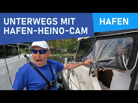 Hausboot mieten 2024: Unterwegs mit HAFEN-HEINO-CAM | Bootsurlaub | HAFENKINO | family yacht