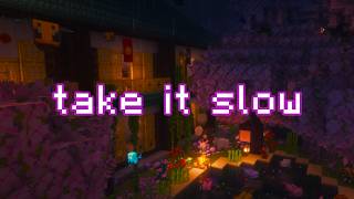 no need to rush... (minecraft music w/ relaxing rain, water)