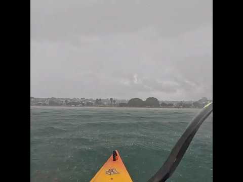 Massive rain and wind! #seakayaking #kayaklife #rain #newzealand
