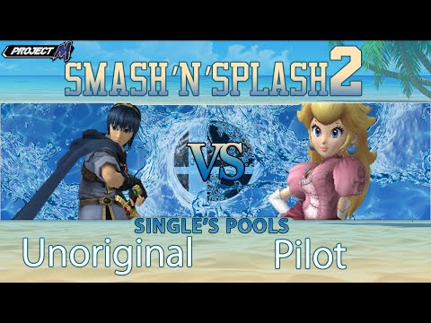 Unoriginal (Marth) vs. Pilot (Peach) - Smash'N'Splash 2 Singles Wave 1