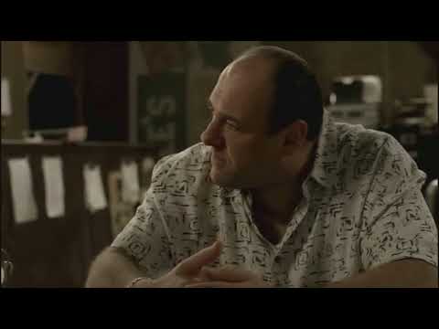 Tony And Silvio Talk About The Problem With Vito's Wife - The Sopranos HD