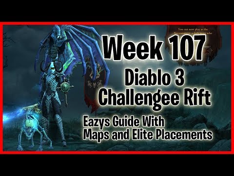 Diablo 3 NA Challenge Rift Week 107 Necromancer LON