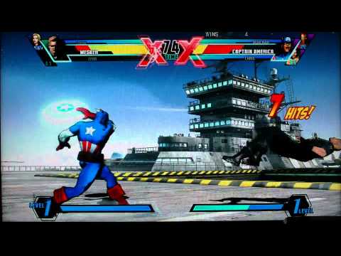 Harrymcdowell (Zero/Trish/Wesker) VS Brandonheat8 (Cap A./Chris/Iron Man) Match # 4