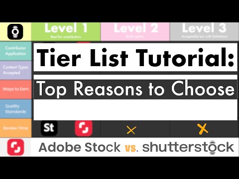 Adobe Stock vs Shutterstock 評級表：比較兩者哪個更適合你的內容！ (Adobe Stock vs Shutterstock Tier List: A Comparison of Adobe Stock and Shutterstock for Your Content)