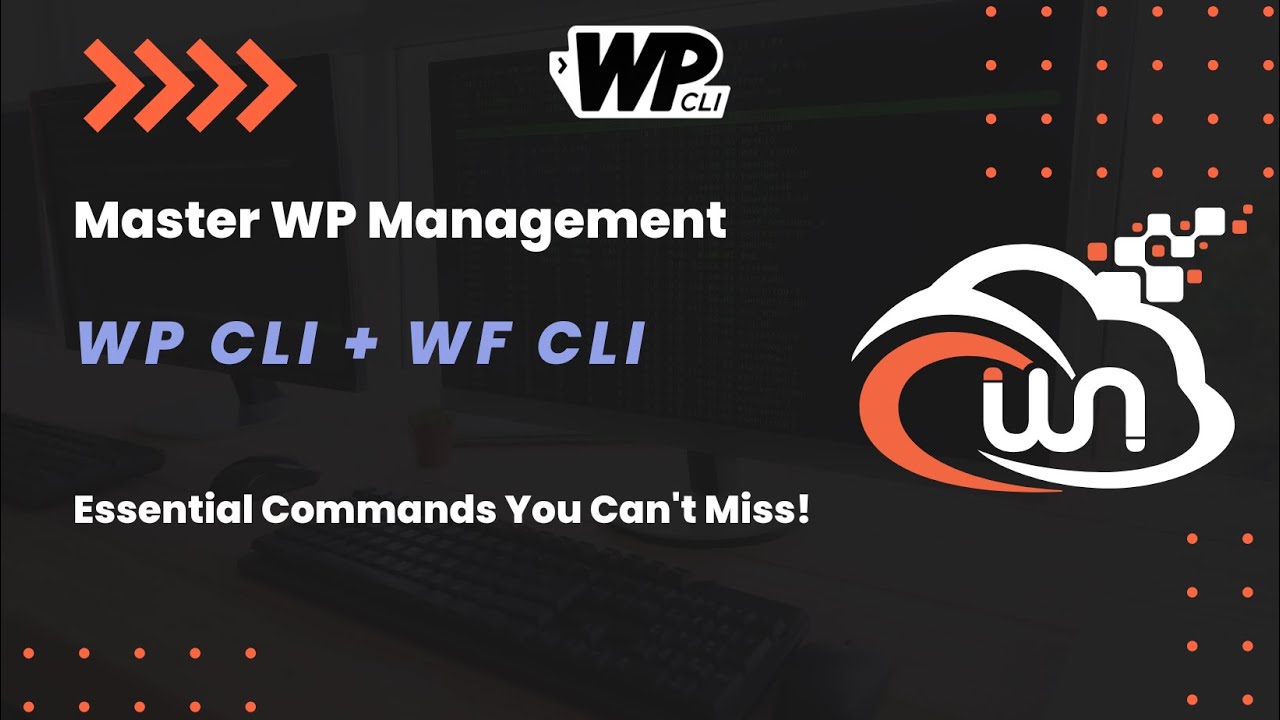 Video thumbnail: Master WordPress Management: Essential WP CLI Commands You Can't Miss!