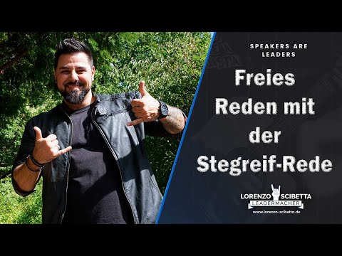 Wie du FREIES REDEN mit der "Stegreif-Rede" lernst!