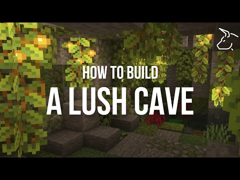 How To Build A LUSH CAVE || TUTORIAL