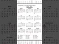 Calendar 1985 Monthsoftheyear