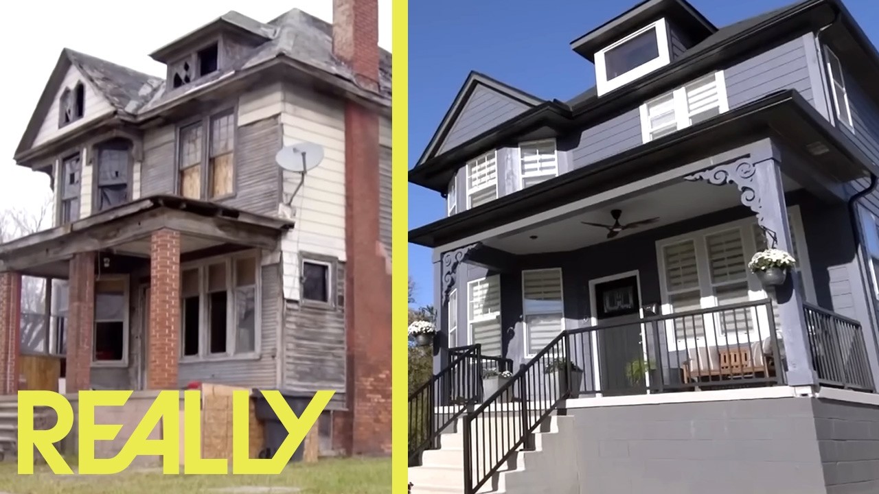 Restoring Detroit History with Huge Modern Victorian Home Renovation | Bargain Block