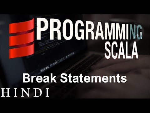 Scala Tutorial 10 Break Statements हिन्दी