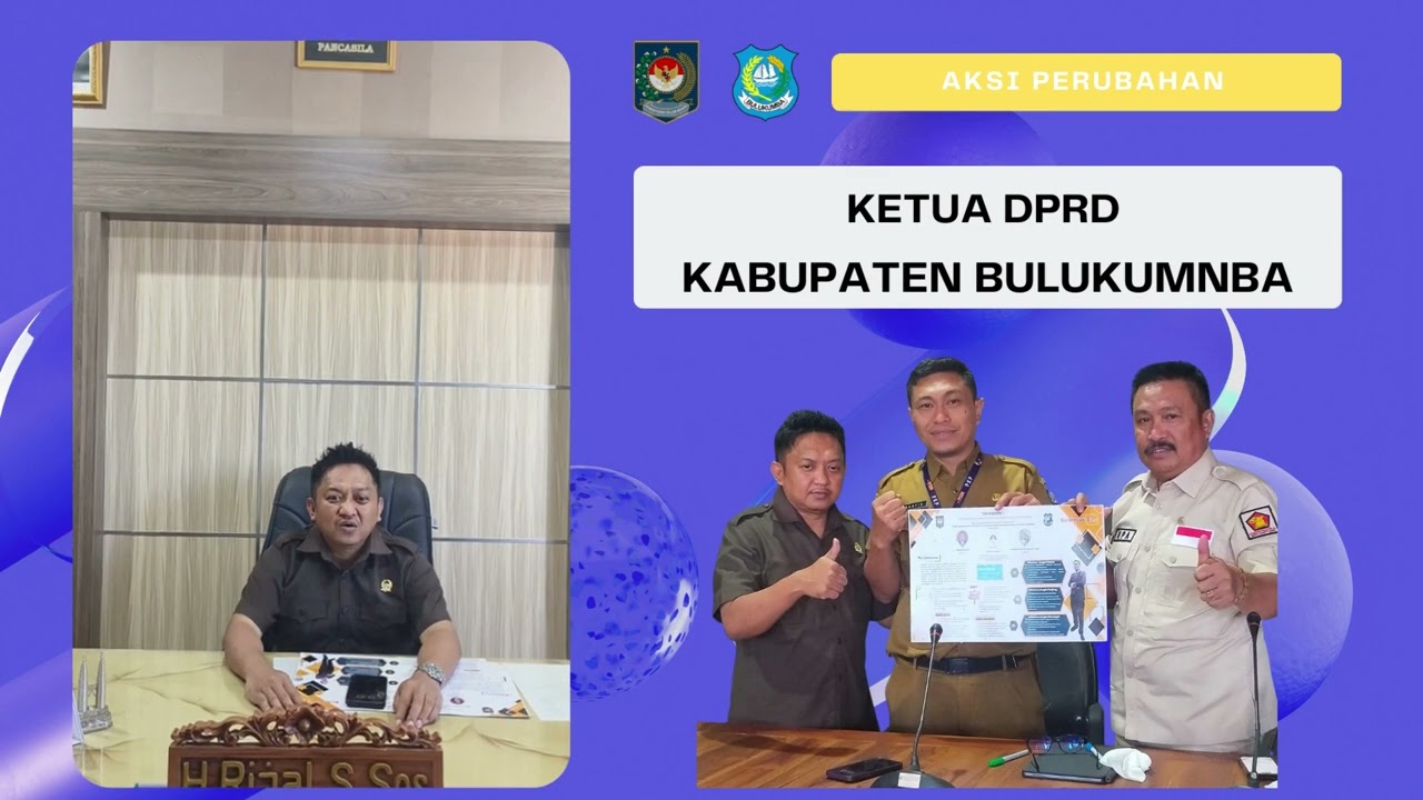 Dukungan Implementasi Aksi Perubahan oleh Ketua DPRD Kab. Bulukumba