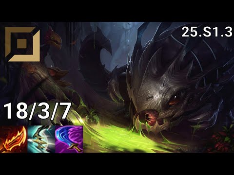 Kog'Maw ADC vs Varus - EUW diamond | Patch 25.S1.3