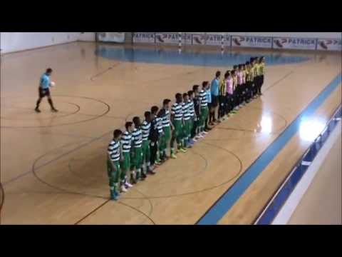 14/15 Golos Jornada 14 - Campeonato Nacional Sub20 - Sonâmbulos 1 vs Sporting.C.P 6