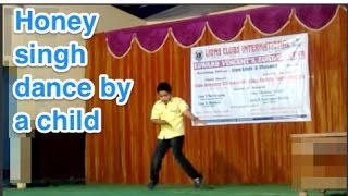 preview picture of video 'honey singh dance by a kid'