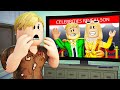 His REAL PARENTS Were FAMOUS Roblox Movie