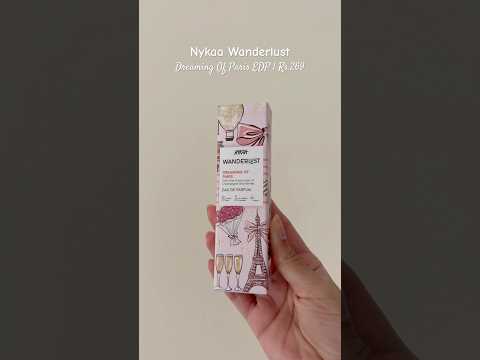 Nykaa Wanderlust Dreaming Of Paris EDP🥂🎀 #shorts #nykaa #perfume #fragrance #nykaapinksale #fyp