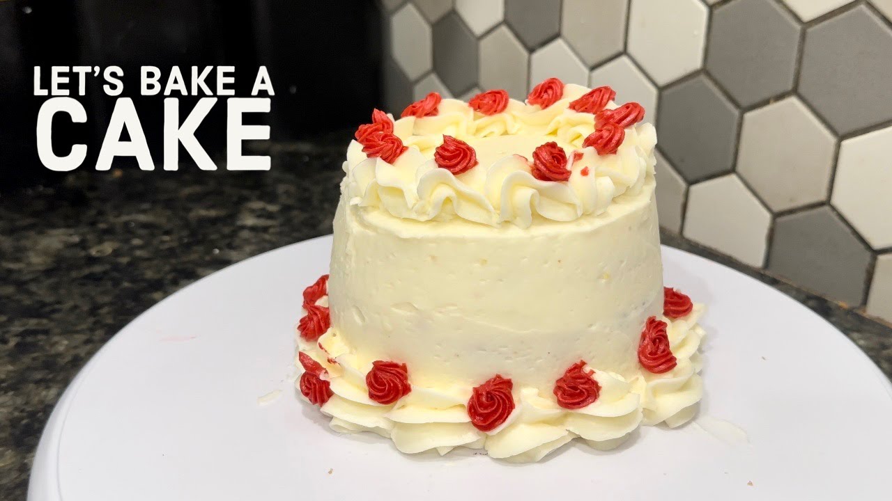 Vanilla Cake | Rose Cake | How-To