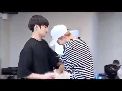 Jikook-Jimin provocando o Jungkook