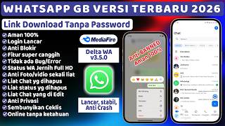Download lagu Delta WhatsApp Terbaru versi 3.5.0 ⚡ WA GB Terbaru 2026 dengan Fitur Super Canggih mp3